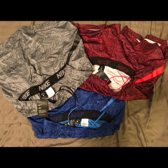 Lot Nike DRi-FIT athletic shorts large NWT - Picture 5 of 8
